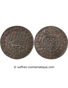 ETATS DE BRETAGNE, LOUIS XIV – JETON ARGENT nd (1661) NANTES Daniel 20