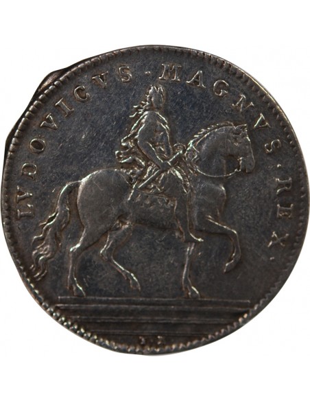 ETATS DE BRETAGNE, LOUIS XIV – JETON ARGENT 1693 VANNES Daniel 42