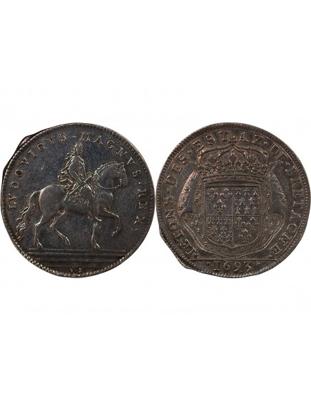 ETATS DE BRETAGNE, LOUIS XIV – JETON ARGENT 1693 VANNES Daniel 42