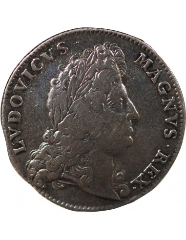 ETATS DE BRETAGNE, LOUIS XIV – JETON ARGENT nd 1697 VITRE Daniel 45
