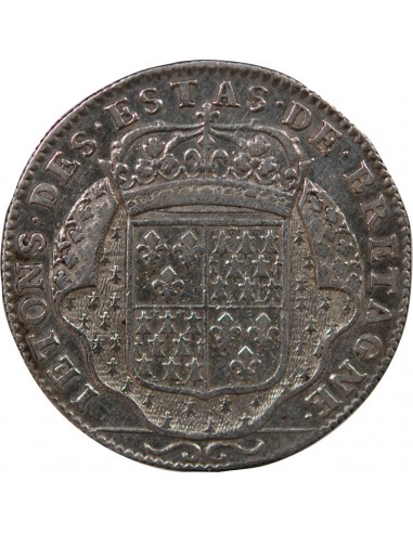 ETATS DE BRETAGNE, LOUIS XIV – JETON ARGENT nd 1699 VANNES Daniel 47