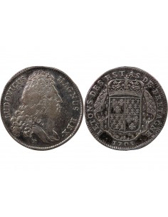 ETATS DE BRETAGNE, LOUIS XIV – JETON ARGENT 1705 VITRE Daniel 58 2