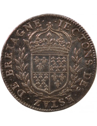 Louis XIV 1 jeton Argent 1655 Vitré