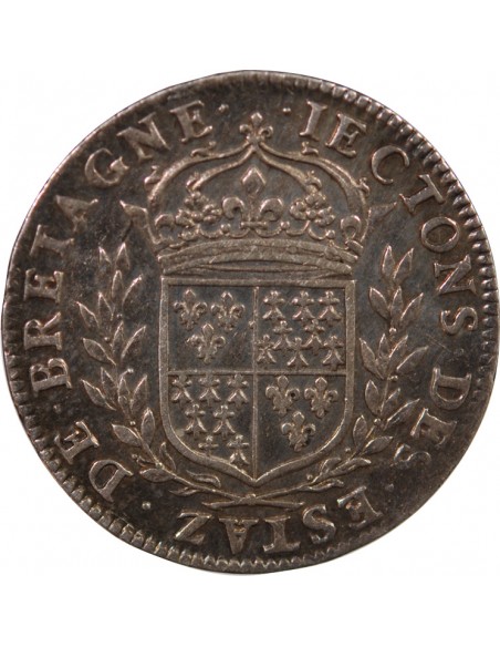 Louis XIV 1 jeton Argent 1655 Vitré