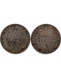 Louis XIV Jeton Argent 1655 Vitré 2