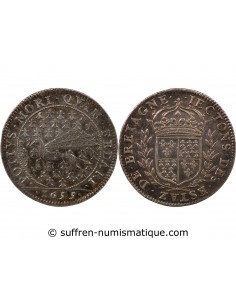 Louis XIV Jeton Argent 1655 Vitré