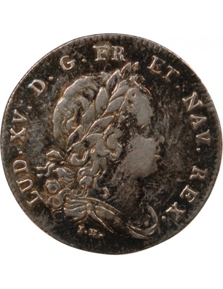 ETATS DE BRETAGNE, LOUIS XV – JETON ARGENT 1717 DINAN Daniel 74
