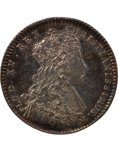 ETATS DE BRETAGNE, LOUIS XV – JETON ARGENT 1722 NANTES Daniel 76