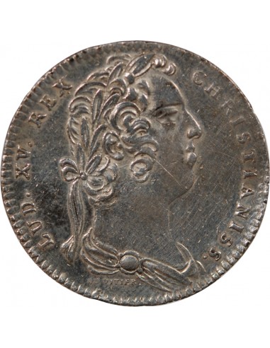 ETATS DE BRETAGNE, LOUIS XV – JETON ARGENT 1732 RENNES Daniel 86