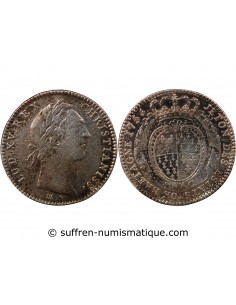 ETATS DE BRETAGNE, LOUIS XV – JETON ARGENT 1756 RENNES Daniel 103