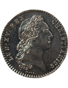 ETATS DE BRETAGNE, LOUIS XV – JETON ARGENT 1762 RENNES Daniel 112 2