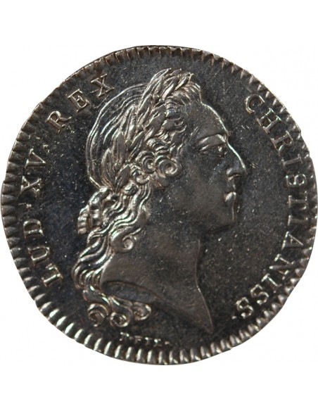 ETATS DE BRETAGNE, LOUIS XV – JETON ARGENT 1762 RENNES Daniel 112