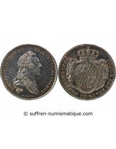ETATS DE BRETAGNE, LOUIS XV – JETON ARGENT 1764 RENNES Daniel 113