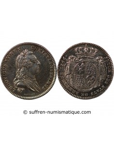 ETATS DE BRETAGNE, LOUIS XV – JETON ARGENT 1766 RENNES Daniel 117
