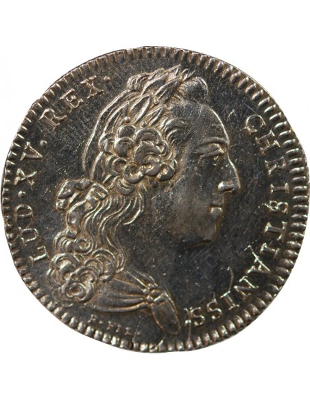 ETATS DE BRETAGNE, LOUIS XV – JETON ARGENT 1772 MORLAIX Daniel 121