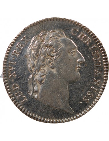 ETATS DE BRETAGNE, LOUIS XVI – JETON ARGENT 1774 RENNES Daniel 123