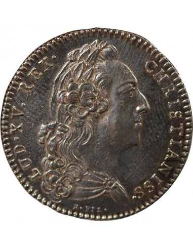 ETATS DE BRETAGNE, LOUIS XV – JETON ARGENT 1772 MORLAIX Daniel 121
