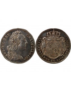 ETATS DE BRETAGNE, LOUIS XV – JETON ARGENT 1772 MORLAIX Daniel 121 2