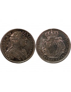 ETATS DE BRETAGNE, LOUIS XVI – JETON ARGENT 1780 RENNES Daniel 127 2