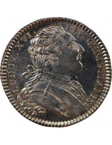 ETATS DE BRETAGNE, LOUIS XVI – JETON ARGENT 1780 RENNES Daniel 128