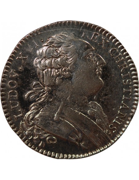 ETATS DE BRETAGNE, LOUIS XVI – JETON ARGENT 1786 RENNES Daniel 135