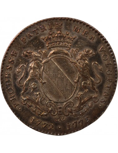 MAIRE DE NANTES, PIERRE DE LA VILLE DE CHAMBARDET – JETON ARGENT 1773