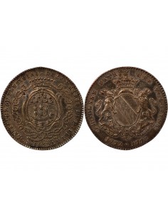 MAIRE DE NANTES, PIERRE DE LA VILLE DE CHAMBARDET – JETON ARGENT 1773 2