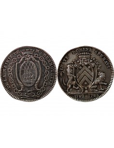 MAIRE DE NANTES, JEAN-JACQUES BERROUETTE – JETON ARGENT 1783 2