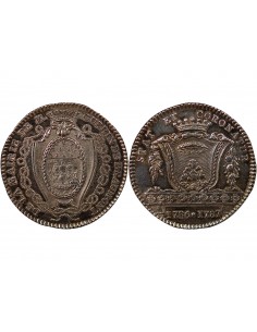 MAIRE DE NANTES, GUERIN DE BEAUMONT – JETON ARGENT 1787 2