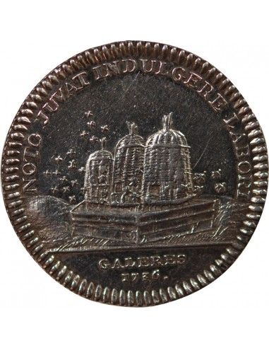 GALERES ROYALES, JEAN PHILIPPE D'ORLEANS - JETON ARGENT 1736