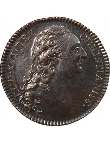 LPROCUREURS DE LA VILLE DE NANTES, LOUIS XVI - JETON ARGENT