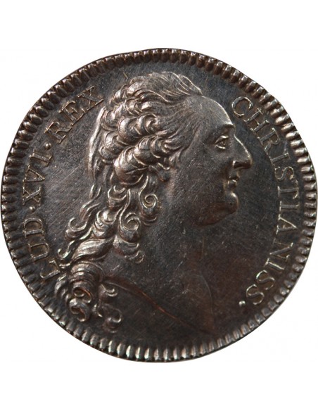 LPROCUREURS DE LA VILLE DE NANTES, LOUIS XVI - JETON ARGENT