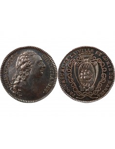LPROCUREURS DE LA VILLE DE NANTES, LOUIS XVI - JETON ARGENT 2