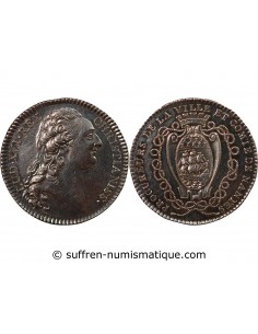 LPROCUREURS DE LA VILLE DE NANTES, LOUIS XVI - JETON ARGENT