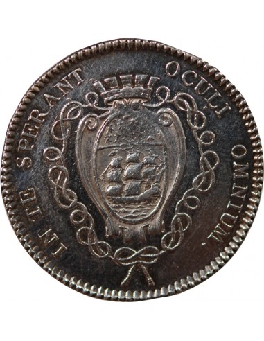 CHAMBRE DE COMMERCE DE NANTES - JETON ARGENT - HERCULE DE DUPRE