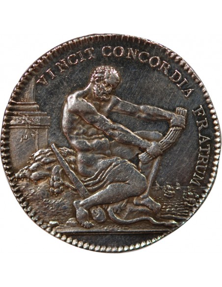 CHAMBRE DE COMMERCE DE NANTES - JETON ARGENT - HERCULE DE DUPRE