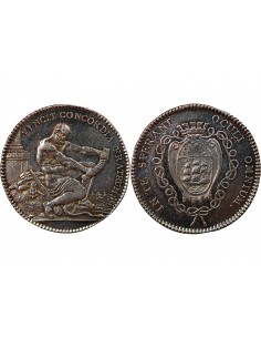 CHAMBRE DE COMMERCE DE NANTES - JETON ARGENT - HERCULE DE DUPRE 2