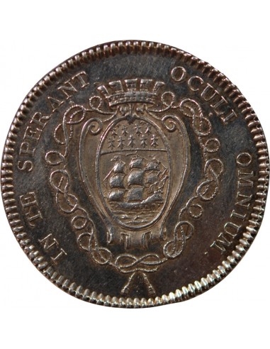 CHAMBRE DE COMMERCE DE NANTES - JETON ARGENT - HERCULE DE DUPRE