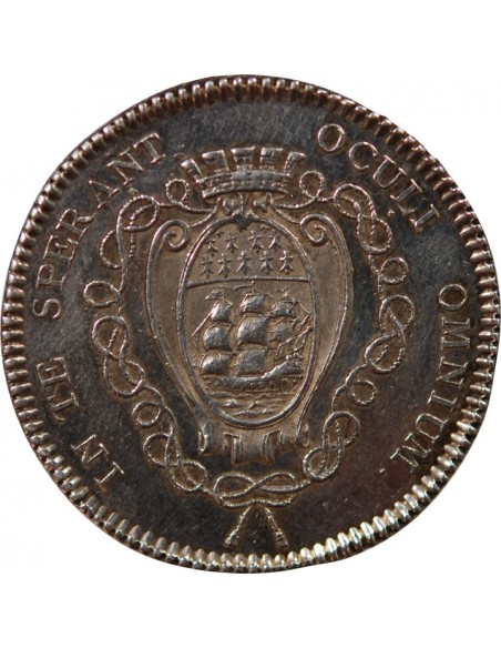 CHAMBRE DE COMMERCE DE NANTES - JETON ARGENT - HERCULE DE DUPRE