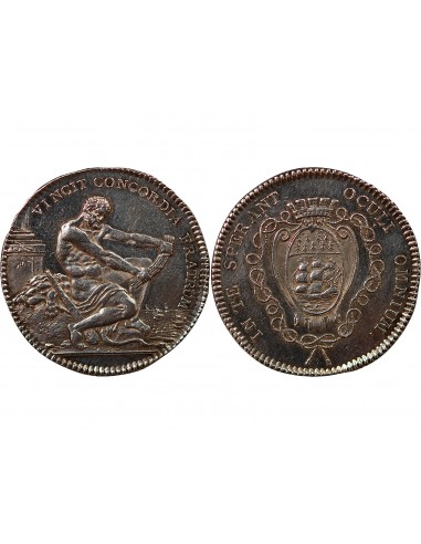 CHAMBRE DE COMMERCE DE NANTES - JETON ARGENT - HERCULE DE DUPRE