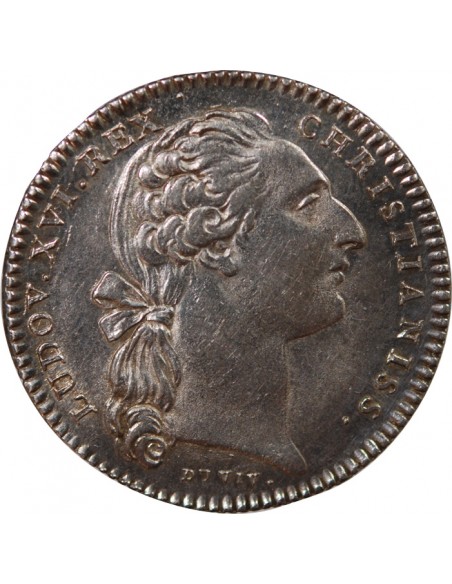 NOTAIRES DE NANTES, LOUIS XVI - JETON ARGENT - n.d. (1775)