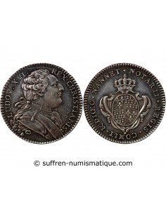 NOTAIRES DE NANTES, LOUIS XVI - JETON ARGENT - n.d. (1777)