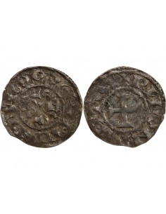 DUCHÉ DE BRETAGNE, EUDES DE PENTHIÈVRE - DENIER 1040/1047, RENNES 2