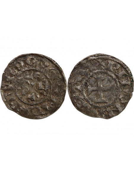 DUCHÉ DE BRETAGNE, EUDES DE PENTHIÈVRE - DENIER 1040/1047, RENNES