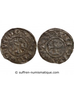 DUCHÉ DE BRETAGNE, EUDES DE PENTHIÈVRE - DENIER 1040/1047, RENNES