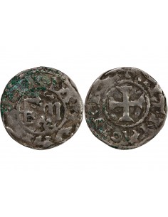 DUCHÉ DE BRETAGNE, CONAN II - DENIER - 1050/1054, NANTES 2