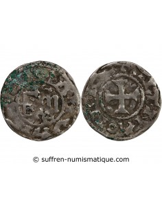 DUCHÉ DE BRETAGNE, CONAN II - DENIER - 1050/1054, NANTES