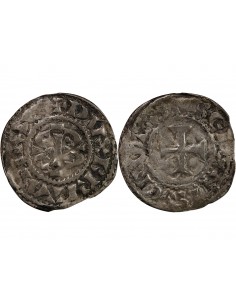 DUCHÉ DE BRETAGNE, HOËL II - DENIER - 1066/1084, RENNES 2