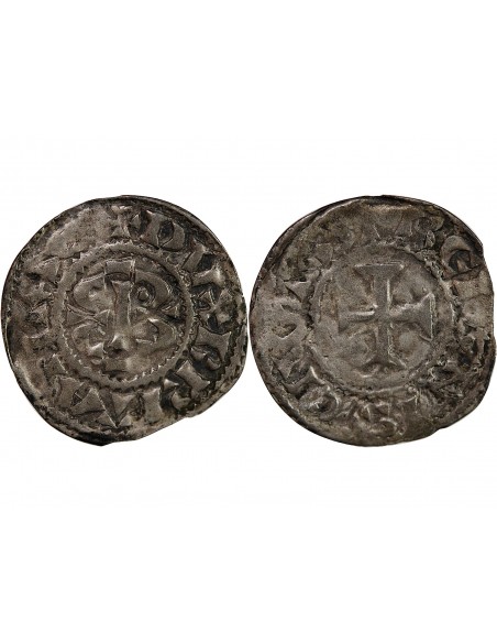 DUCHÉ DE BRETAGNE, HOËL II - DENIER - 1066/1084, RENNES