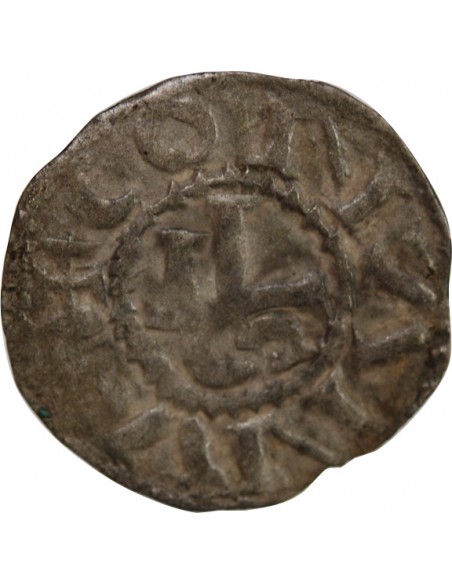 Conan III 1 denier Billon 1115-1148 9 Rennes